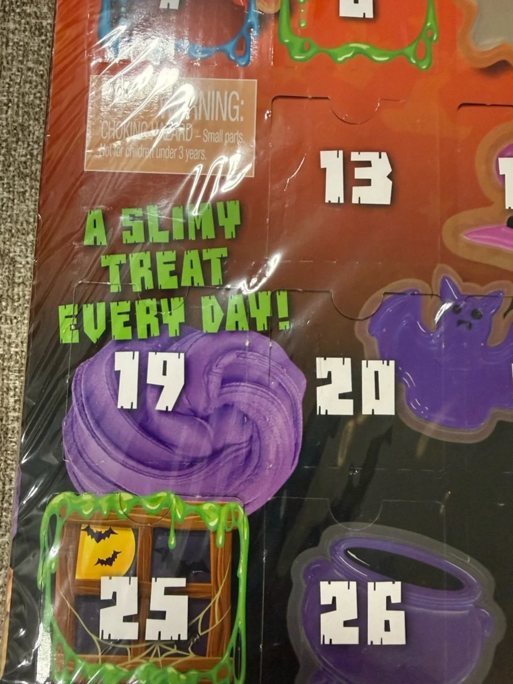 Halloween Slime Countdown Calendar